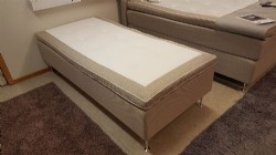 Kool Lyx resårmadrass 90*200 agatha beige "Coral"