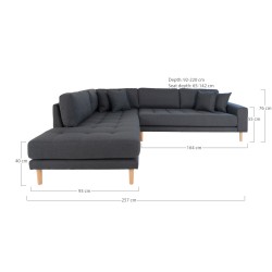 Lido Corner Sofa With Open End