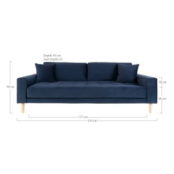 Lido 3 Seaters Sofa