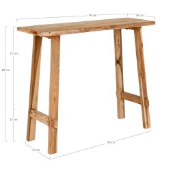 Girona Teak Console Table