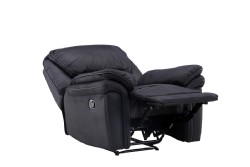 Recliner fåtölj Svart