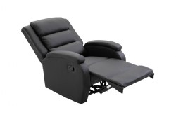 Reclinerfåtölj BIO svart