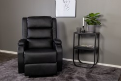 Reclinerfåtölj BIO svart