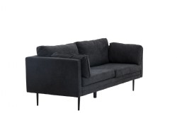 Kool 3 sits soffa svart