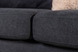 Kool 3 sits soffa svart