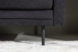Kool 3 sits soffa svart
