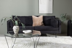 Kool 3 sits soffa svart